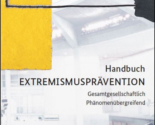 Cover des neuen "Handbuchs Extremismusprävention"