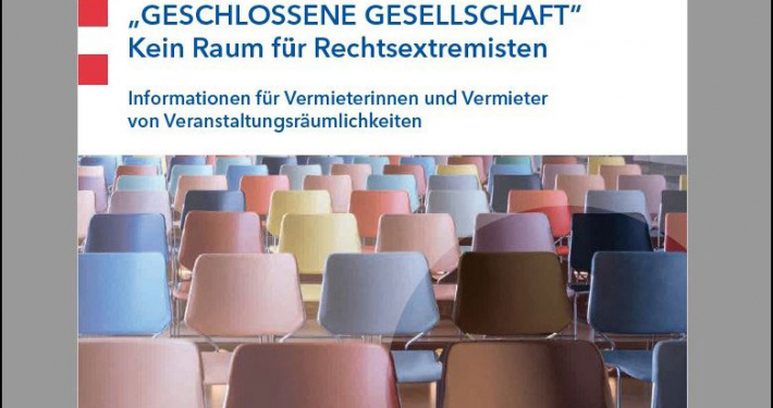 Cover der neuen hessischen Gastrobrüschüre gegen rechts