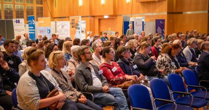 Blick auf das Publikum beim zweiten „Fachforum ländliche Entwicklung". Hessen